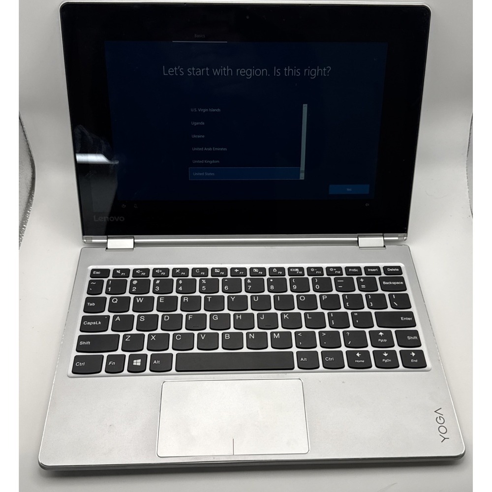 Lenovo Yoga 710-11ISK Touch Screen Laptop Windows PC 80TX Signature Reset